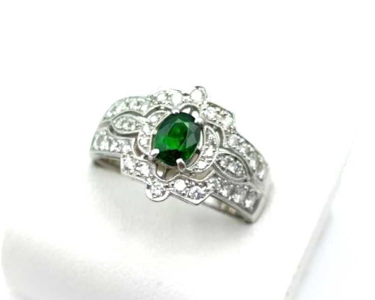 ジュエリー買取 ガーネット ダイヤモンドリング